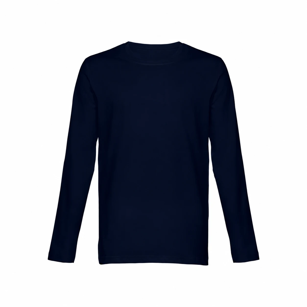 Langarmshirts — Aufbereitetes Produktfoto · Gestaltungsbeispiel